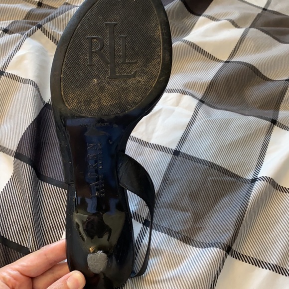 Ralph Lauren strappy heel - Picture 2 of 5